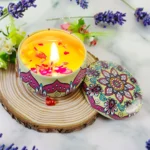 شمعة اللافندر