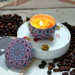 شمعة القهوة